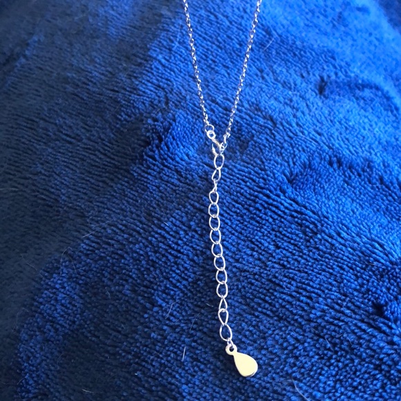 Sterling Silver Wave Necklace - Picture 3 of 4